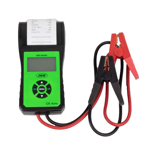 ANALIZZATORE TESTER DIGITALE BATTERIA AUTO CON STAMPANTE 12V PROFESSIONALE