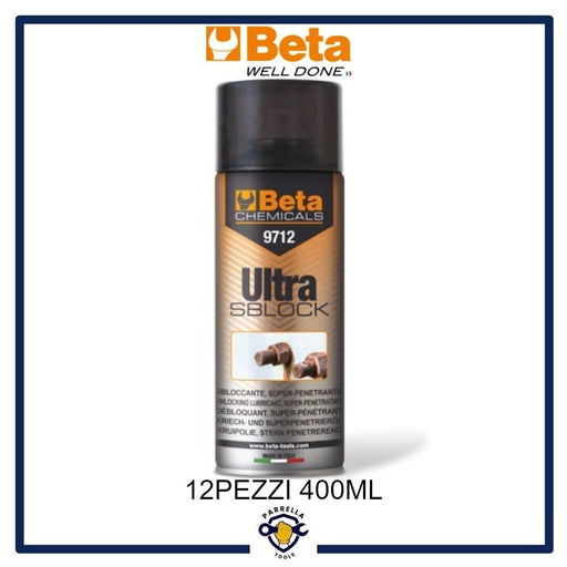 SVITOL BETA SBLOCCANTE SPRAY PROTETTIVO LUBRIFICANTE ANTIRUGGINE 12PEZZI 400ML