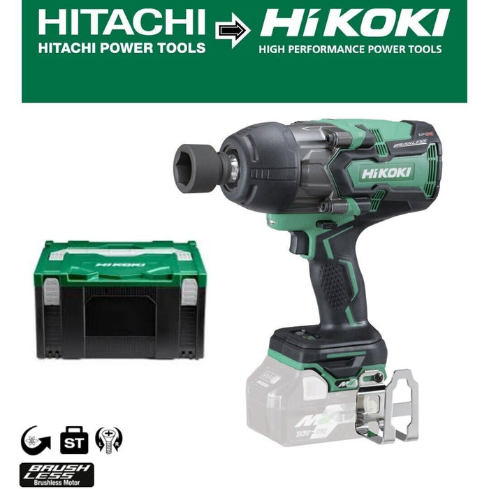 AVVITATORI AD IMPULSO 1/2 HIKOKI HITACHI WR36DB 36V 1650NM MACCHINA + VALIGETTA