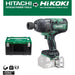 AVVITATORI AD IMPULSO 1/2 HIKOKI HITACHI WR36DB 36V 1650NM MACCHINA + VALIGETTA