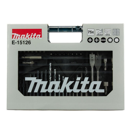 VALIGETTA SET PUNTE MAKITA E-15126 75 PEZZI